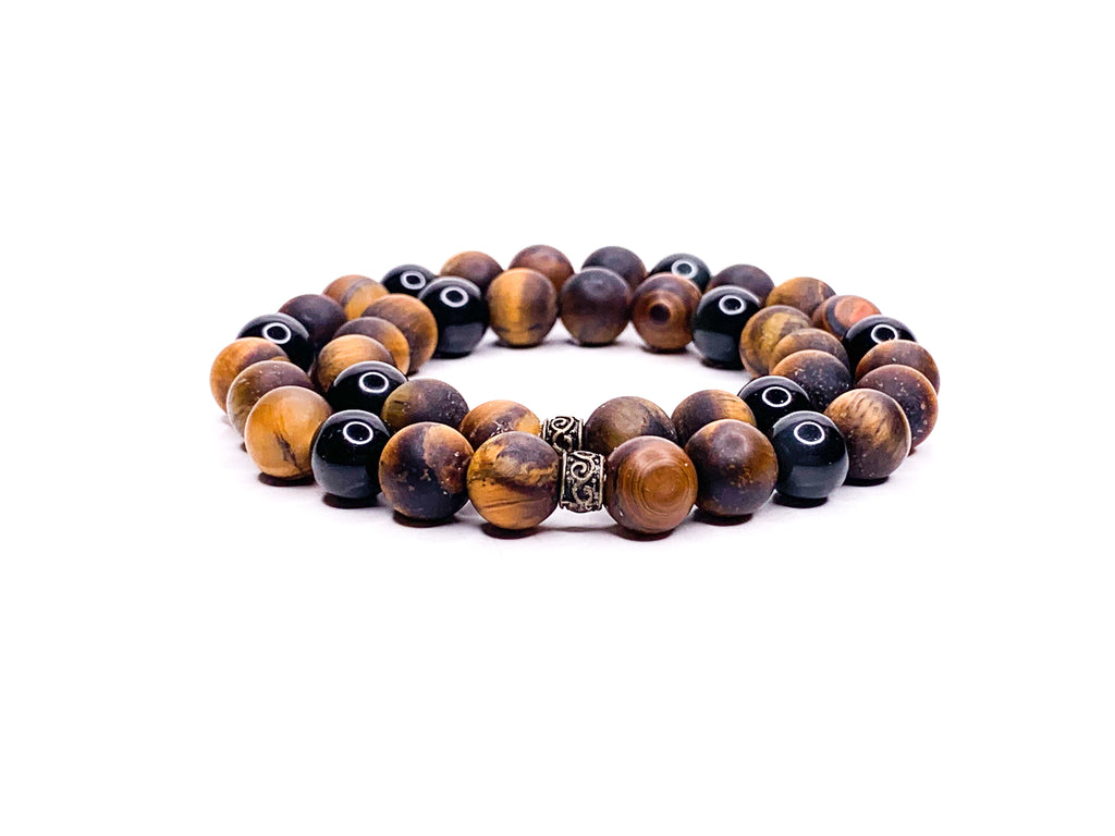 Fathers Day father son malas for success and protection - Kind Vibe Mala