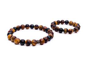Fathers Day father son malas for success and protection - Kind Vibe Mala