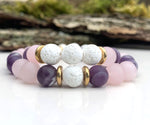 Load image into Gallery viewer, Mother + Daughter Friendship Bracelets - Kind Vibe Mala
