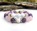 Load image into Gallery viewer, Mother + Daughter Friendship Bracelets - Kind Vibe Mala
